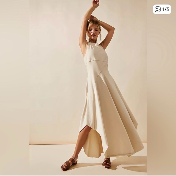 FP Beach Main Street Midi Dress, Black, Small, NWOT - Picture 7 of 10